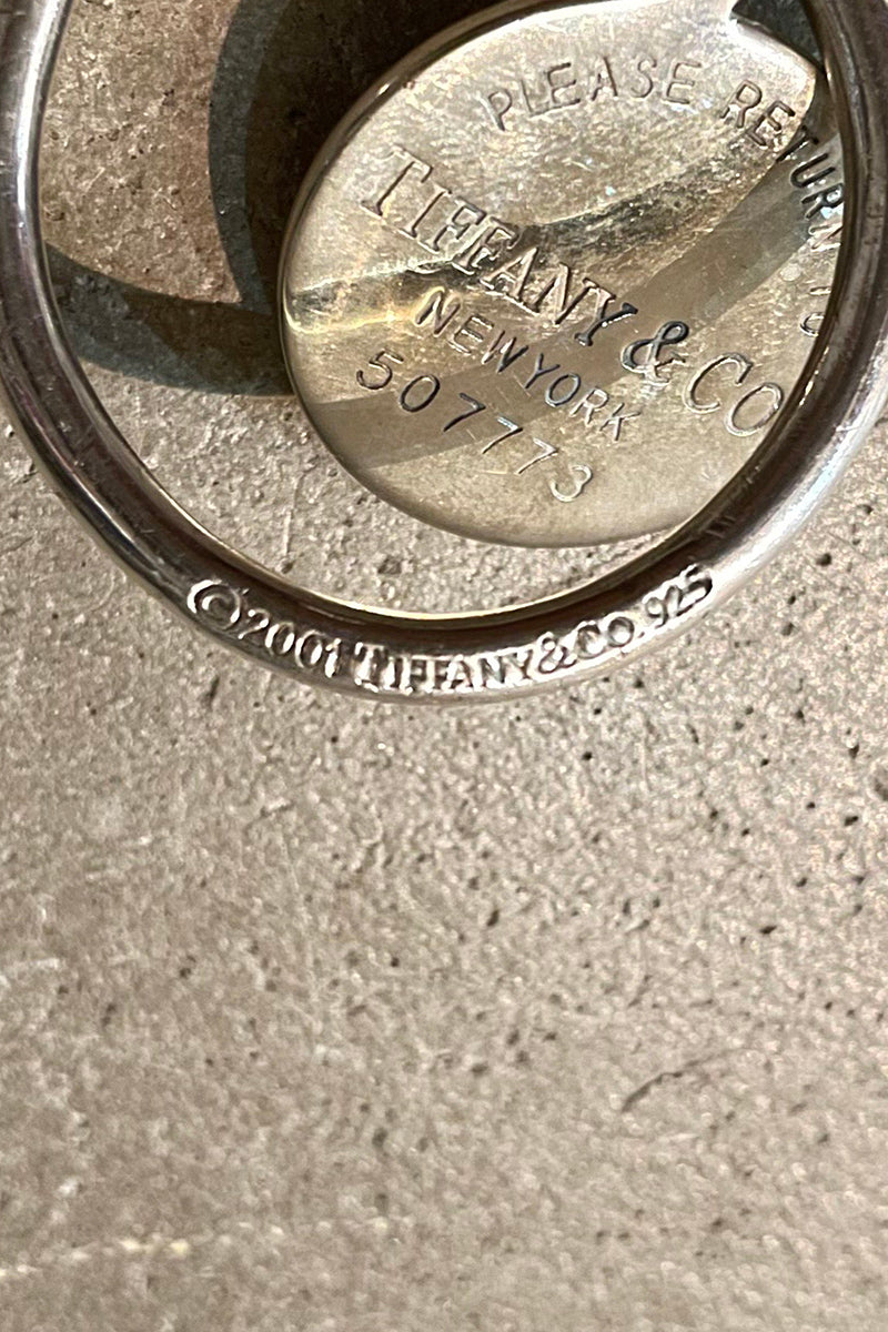 VINTAGE SILVER KEYCHAIN / SILVER [ SIZE: ONE SIZE USED]