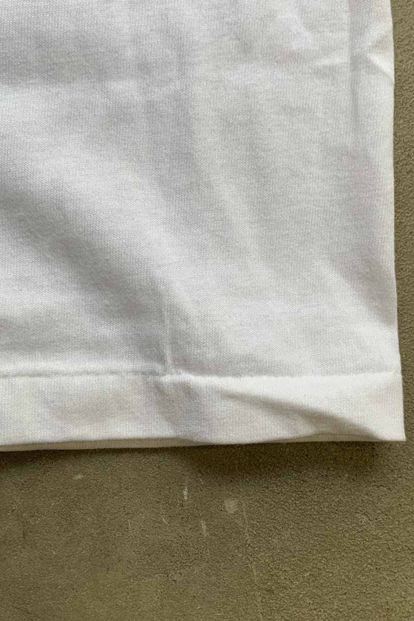 MADE IN USA 91'S S/S DOODAH PRINT ADVERTISING T-SHIRT / WHITE [SIZE: XL USED]