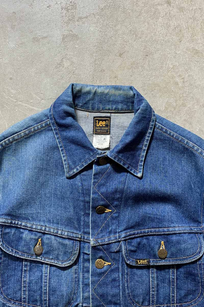 MADE IN USA 80'S DENIM JACKET / INDIGO [SIZE: S USED]