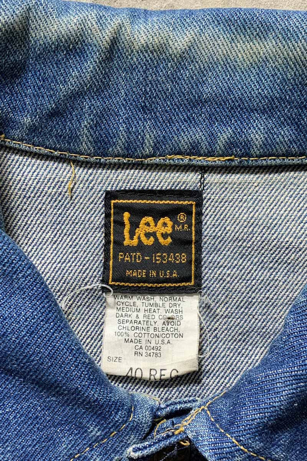 MADE IN USA 80'S DENIM JACKET / INDIGO [SIZE: S USED]