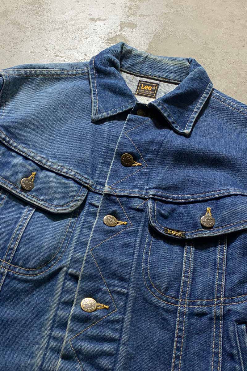 MADE IN USA 80'S DENIM JACKET / INDIGO [SIZE: S USED]