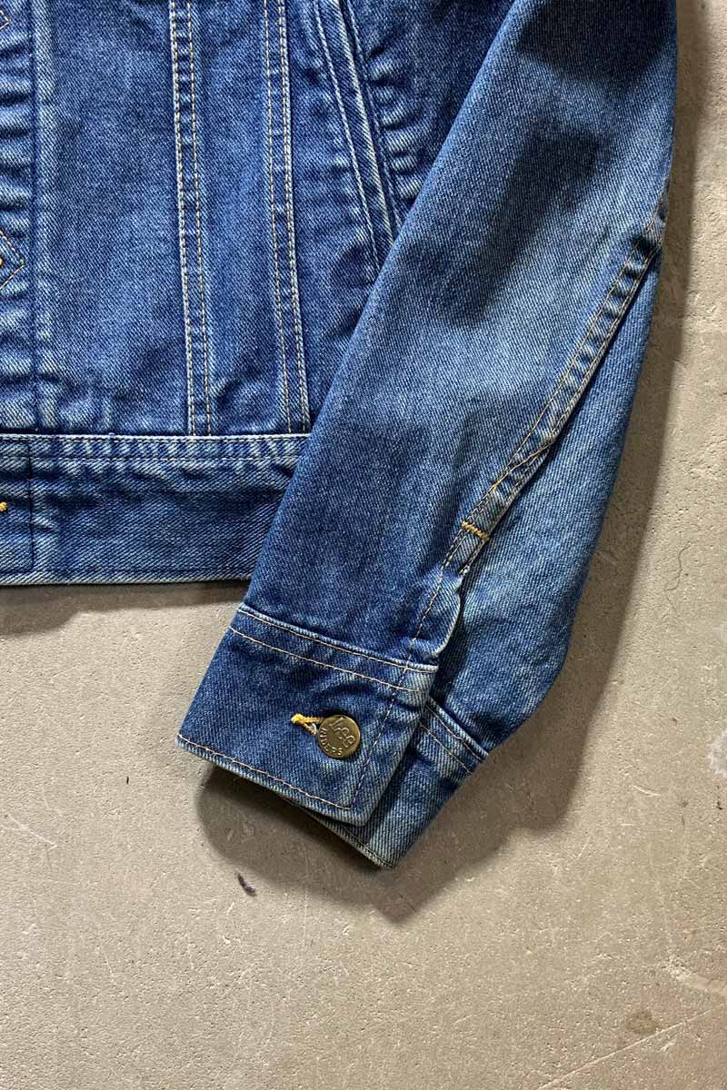MADE IN USA 80'S DENIM JACKET / INDIGO [SIZE: S USED]