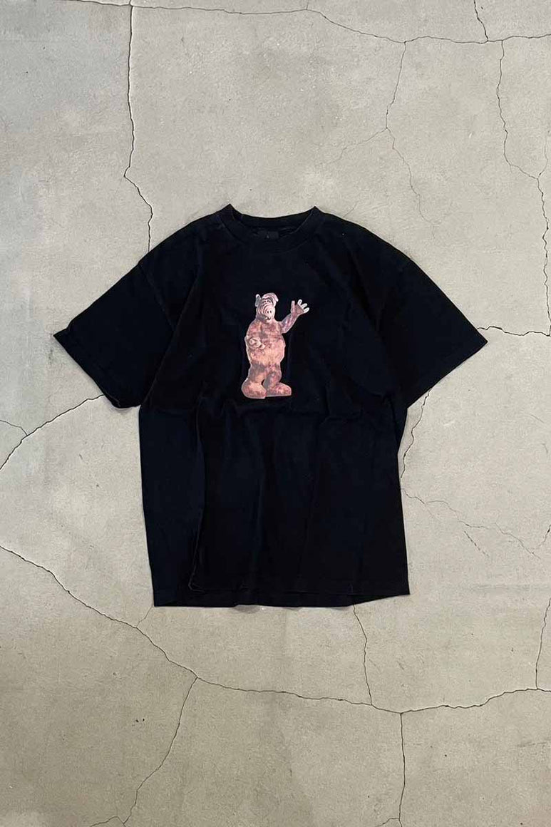 MADE IN USA S/S ALF CHARACTER PRINT T-SHIRT / BLACK [SIZE: L USED]