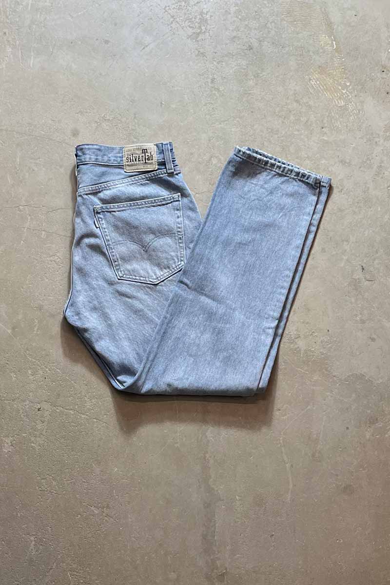 SILVER TAB STRAIGHT DENIM PANTS / INDIGO [SIZE: W32L32 USED]