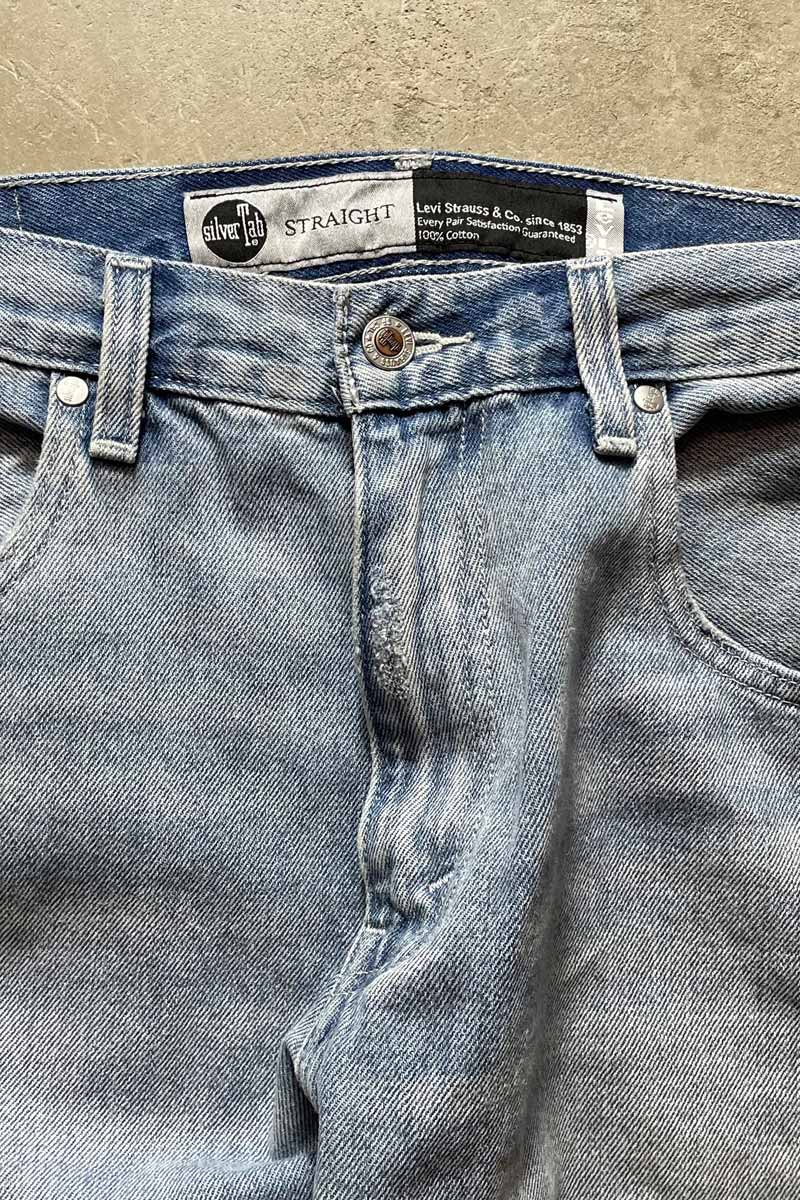 SILVER TAB STRAIGHT DENIM PANTS / INDIGO [SIZE: W32L32 USED]