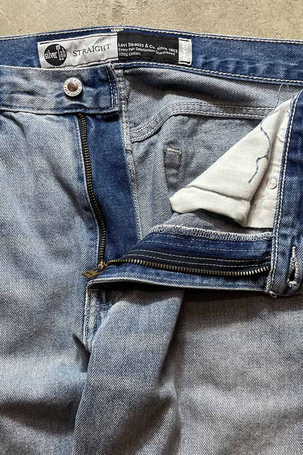 SILVER TAB STRAIGHT DENIM PANTS / INDIGO [SIZE: W32L32 USED]