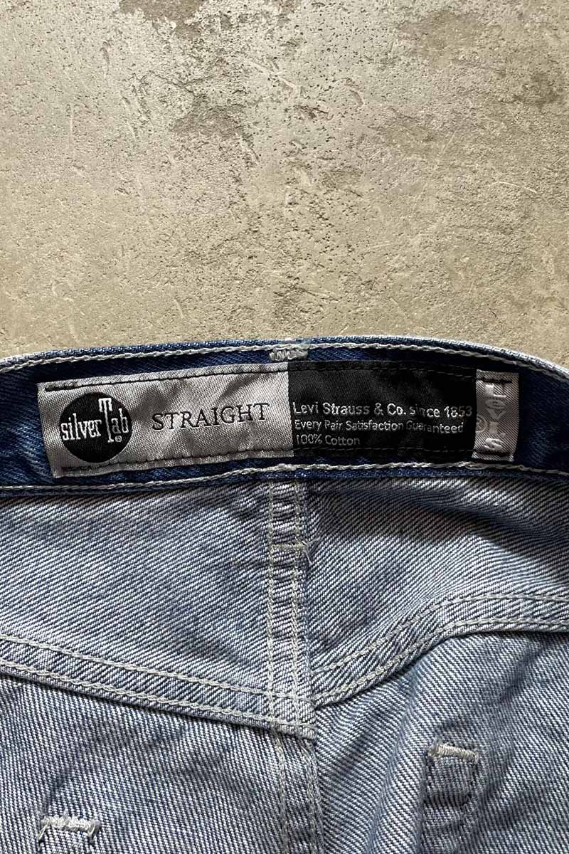 SILVER TAB STRAIGHT DENIM PANTS / INDIGO [SIZE: W32L32 USED]