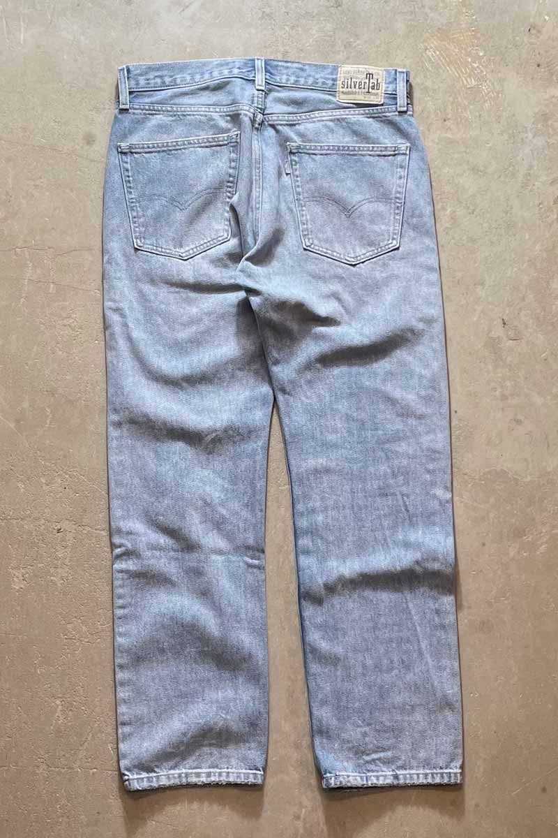 SILVER TAB STRAIGHT DENIM PANTS / INDIGO [SIZE: W32L32 USED]