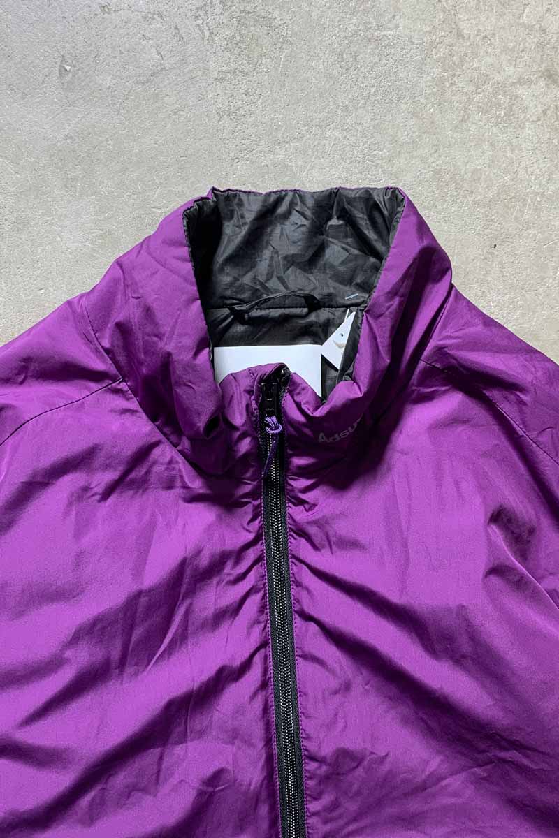 NYLON PUFF JACKET / PURPLE [SIZE: L USED]