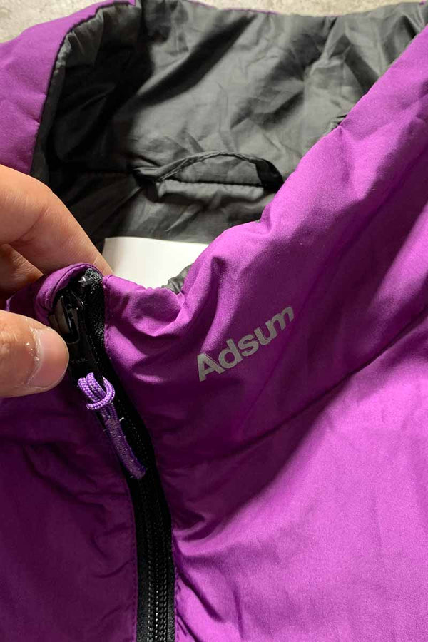NYLON PUFF JACKET / PURPLE [SIZE: L USED]