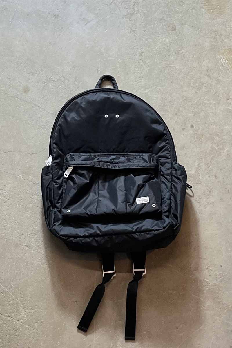 MADE IN JAPAN NYLON BACKPACK / BLACK [SIZE: ONE SIZE USED]