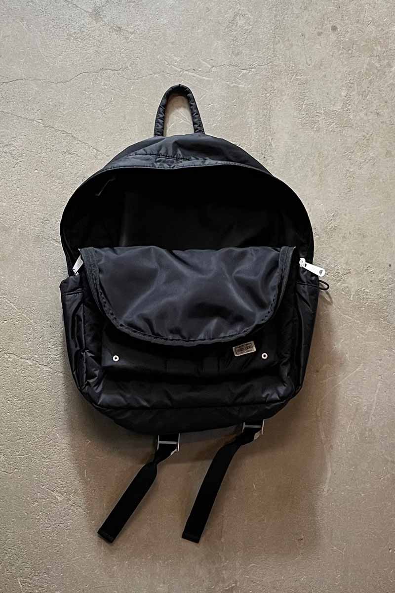 MADE IN JAPAN NYLON BACKPACK / BLACK [SIZE: ONE SIZE USED]