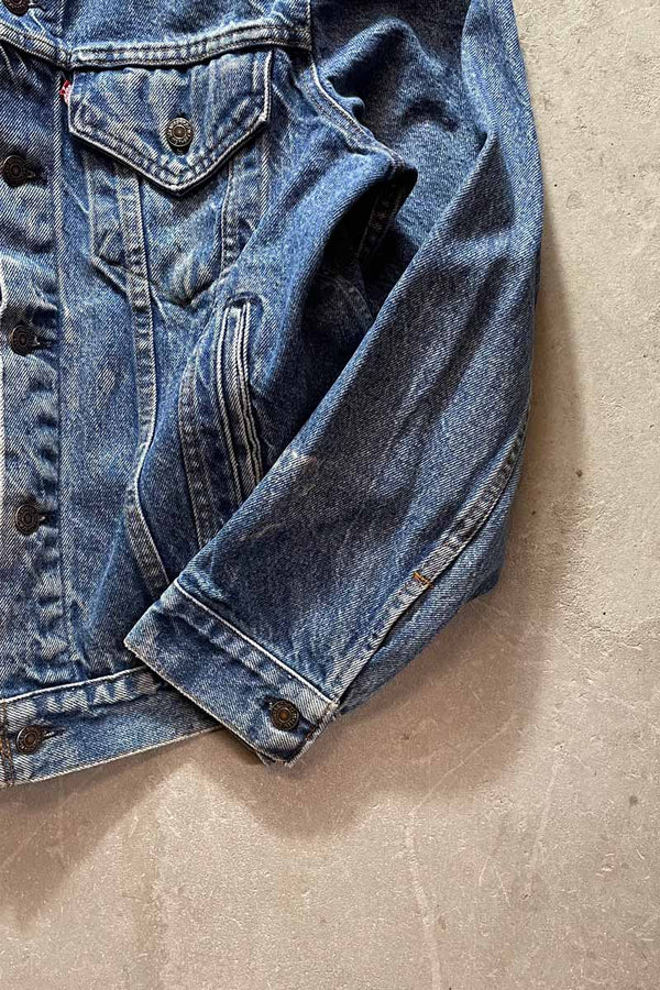 MADE IN USA 80'S 70506-0217 4TH TYPE DENIM JACKET / INDIGO [SIZE: 42 USED]