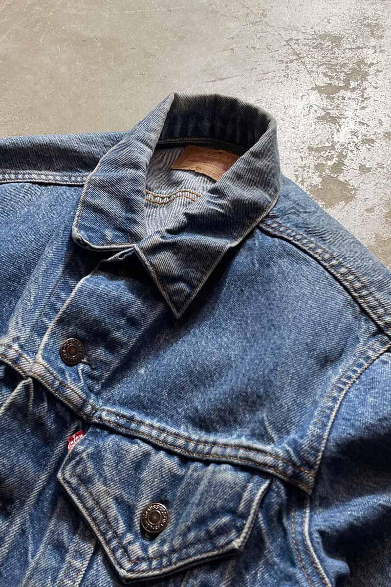MADE IN USA 80'S 70506-0217 4TH TYPE DENIM JACKET / INDIGO [SIZE: 42 USED]