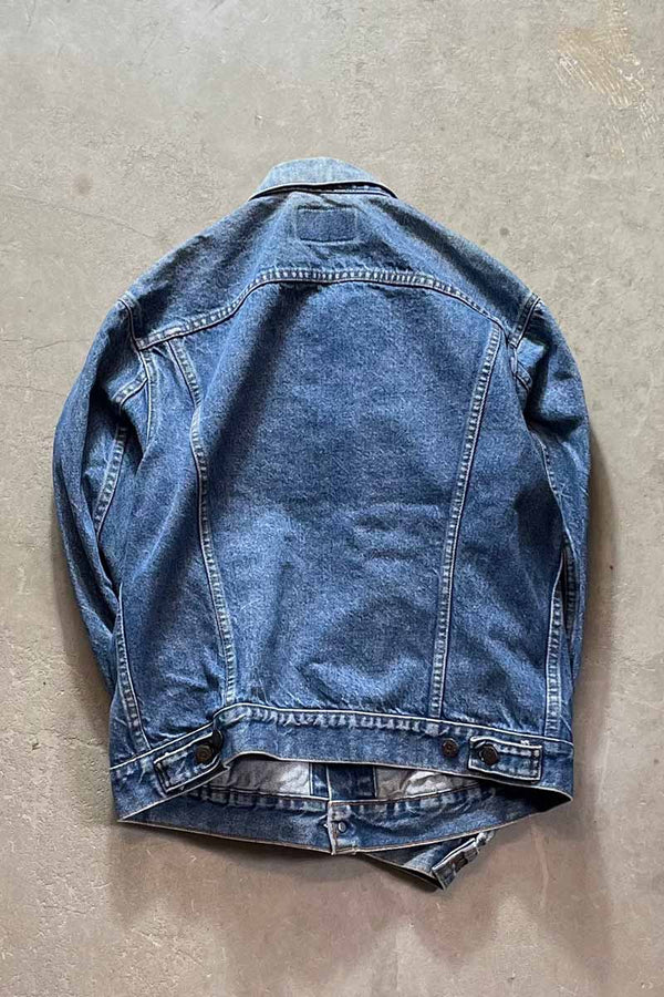 MADE IN USA 80'S 70506-0217 4TH TYPE DENIM JACKET / INDIGO [SIZE: 42 USED]