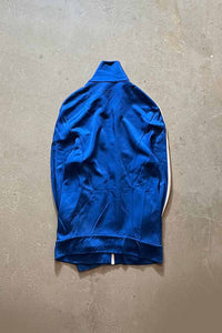MADE IN ITALY TRACK JACKET / BLUE/WHITE [SIZE: L USED]