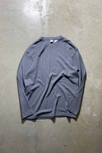 画像をギャラリービューアに読み込む, L/S THERMAL V-NECK T-SHIRT / CHARCOAL [SIZE: M USED]
