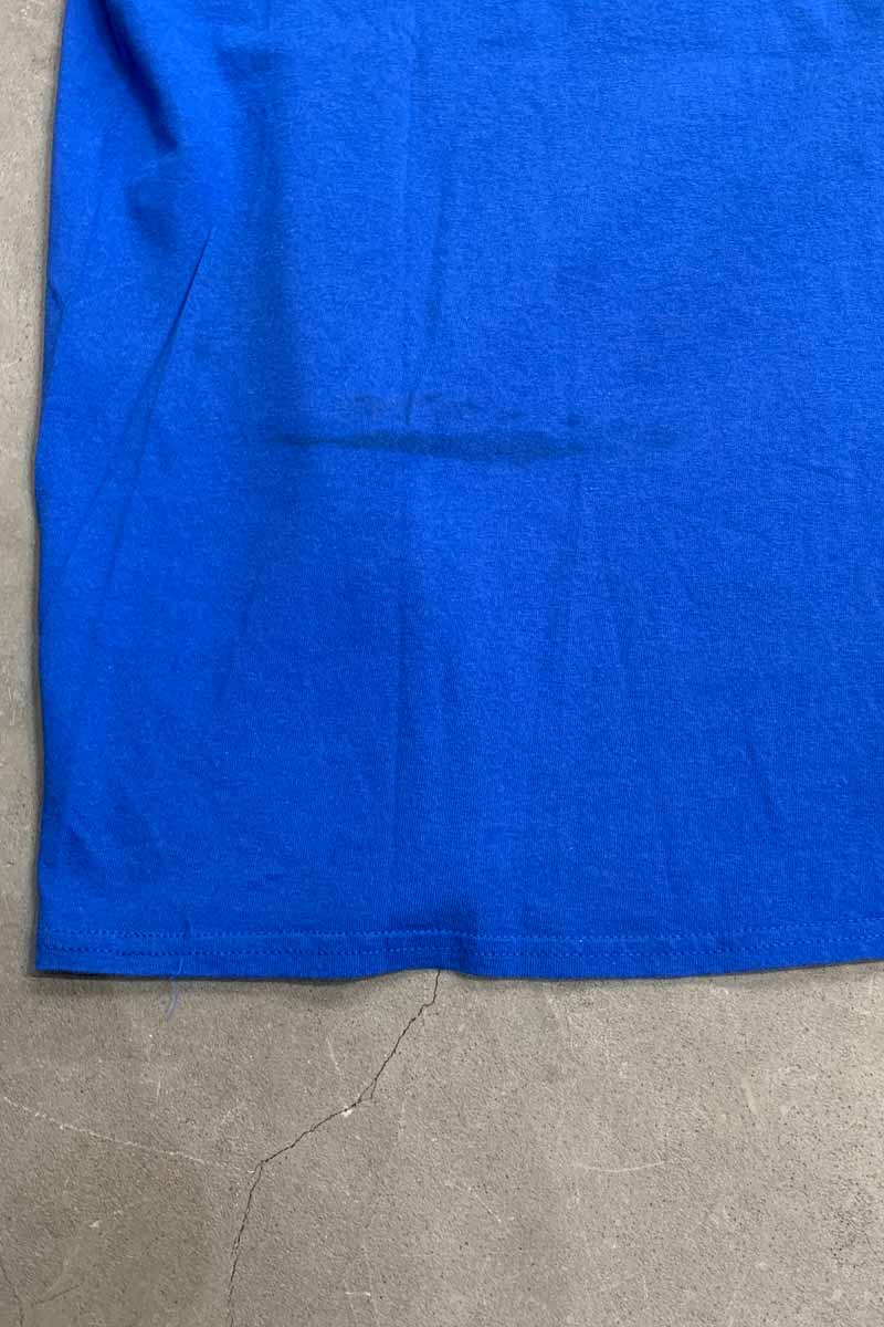 S/S ALESSANDRA BIAGGI VOTE PRINT T-SHIRT / BLUE [SIZE: L USED]
