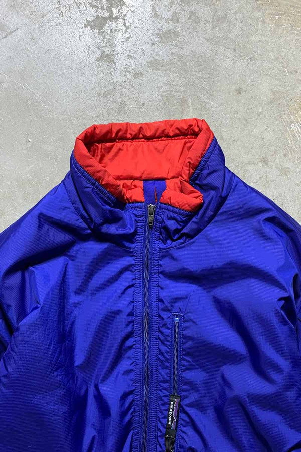 01'S PUFFBALL PULLOVER JACKET / BLUE [SIZE: M USED]