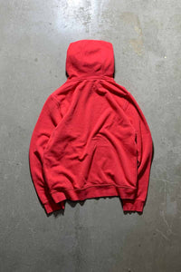 LOGO ONE POINT SWEAT HOODIE / RED [SIZE: L USED]