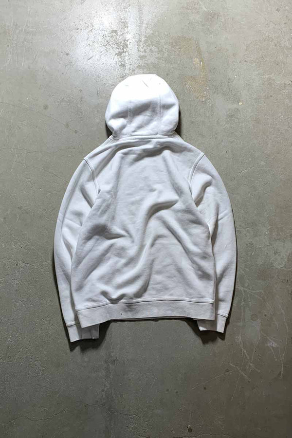LOGO ONE POINT SWEAT HOODIE / WHITE [SIZE: L USED]