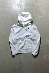 LOGO ONE POINT SWEAT HOODIE / WHITE [SIZE: L USED]