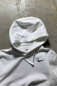 LOGO ONE POINT SWEAT HOODIE / WHITE [SIZE: L USED]