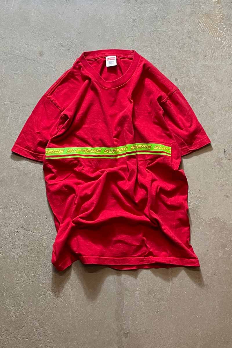 MADE IN USA 19SS HARDGOODS T-SHIRT/ RED [SIZE:L USED]