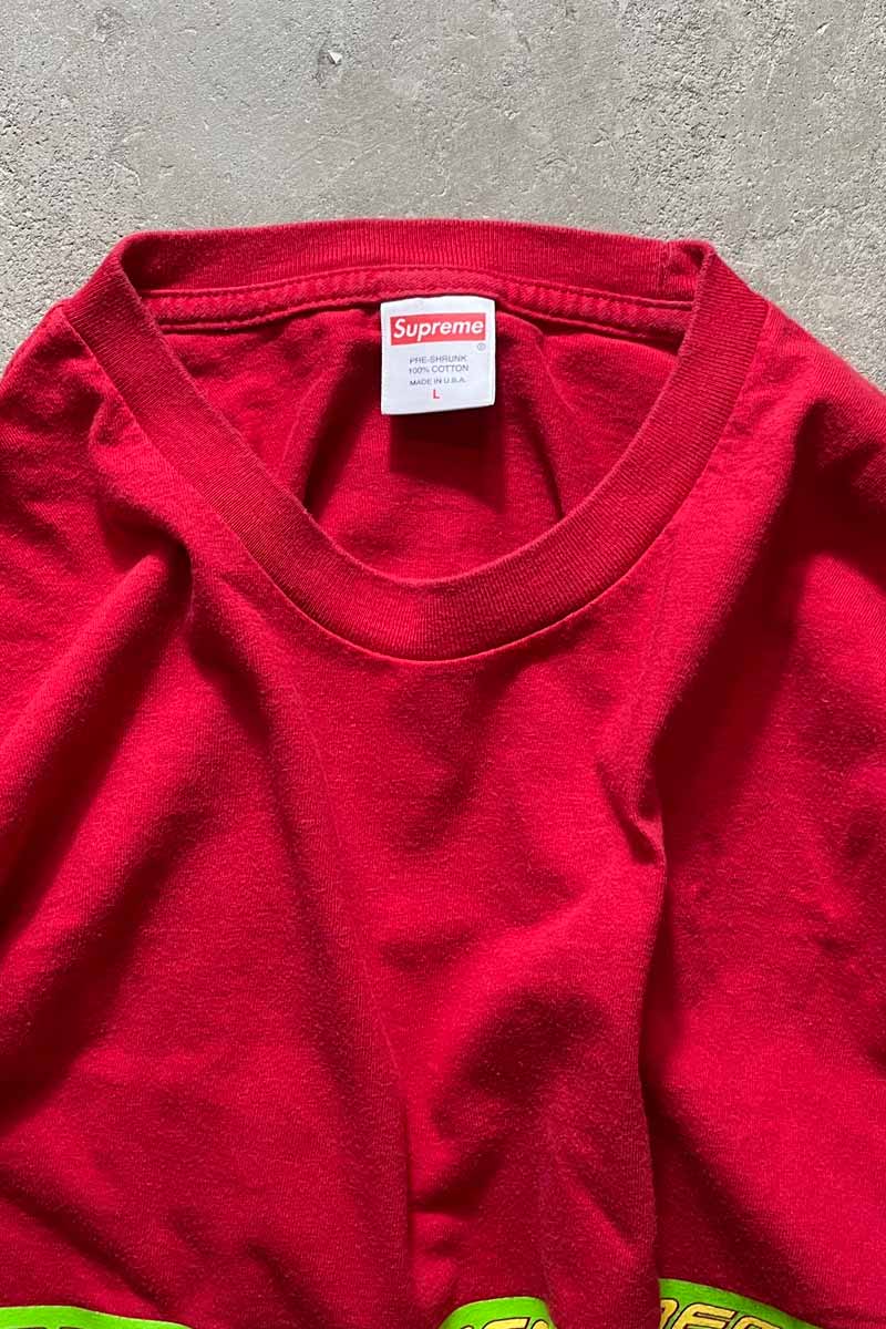 MADE IN USA 19SS HARDGOODS T-SHIRT/ RED [SIZE:L USED]
