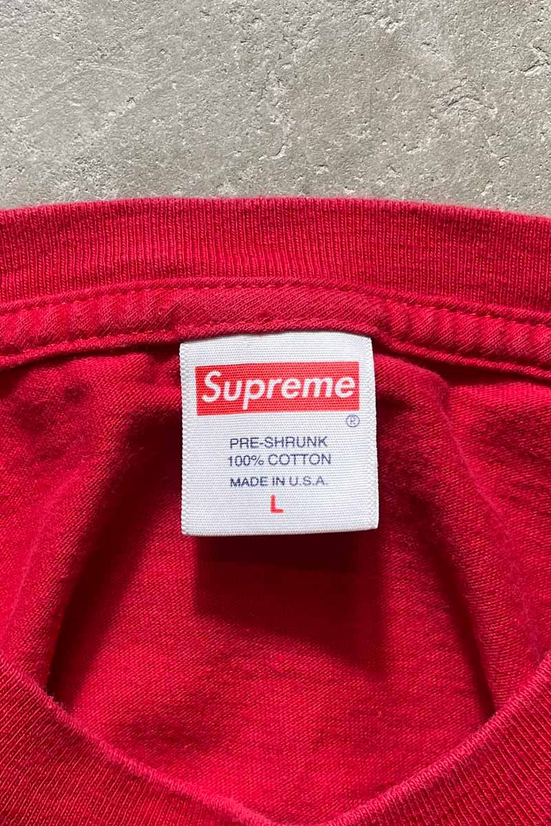 MADE IN USA 19SS HARDGOODS T-SHIRT/ RED [SIZE:L USED]