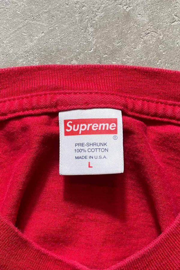 MADE IN USA 19SS HARDGOODS T-SHIRT/ RED [SIZE:L USED]