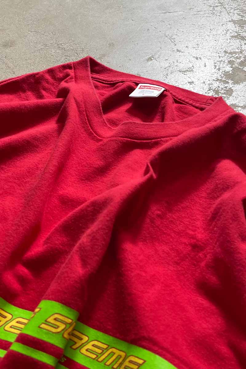 MADE IN USA 19SS HARDGOODS T-SHIRT/ RED [SIZE:L USED]