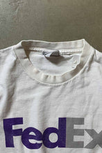 画像をギャラリービューアに読み込む, 90&#39;S S/S FEDEX PRINT ADVERTISING T-SHIRT / WHITE [SIZE: L USED]
