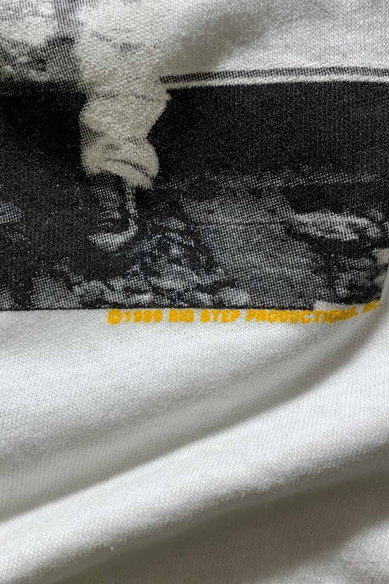 MADE IN USA 89'S S/S NEW KIDS ON THE BLOCK PRINT BAND T-SHIRT / WHITE [SIZE: XL USED]