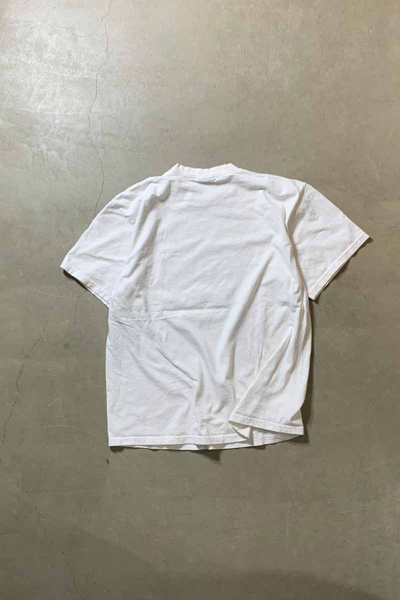 90'S S/S FEDEX PRINT ADVERTISING T-SHIRT / WHITE [SIZE: L USED]