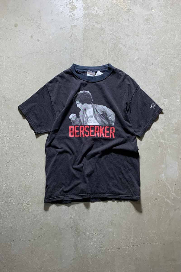 01'S S/S BERSERKER TOUR PRINT BAND T-SHIRT / BLACK [SIZE: M USED]