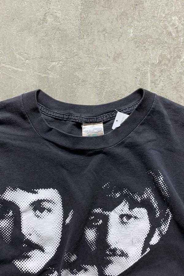 MADE IN USA 90'S S/S THE BEATLES PRINT BAND T-SHIRT / BLACK [SIZE: XL USED]