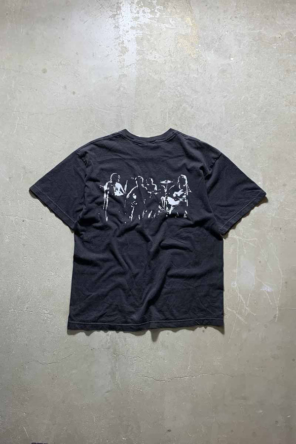 MADE IN USA 90'S S/S THE BEATLES PRINT BAND T-SHIRT / BLACK [SIZE: XL USED]