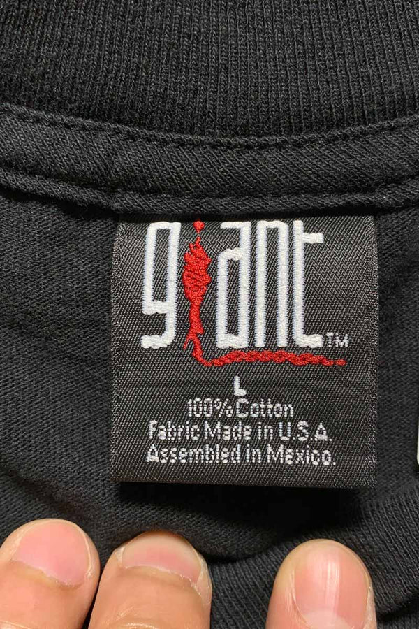 MADE IN MEXICO 98'S S/S METALLICA PRINT BAND T-SHIRT / BLACK [SIZE: L USED]