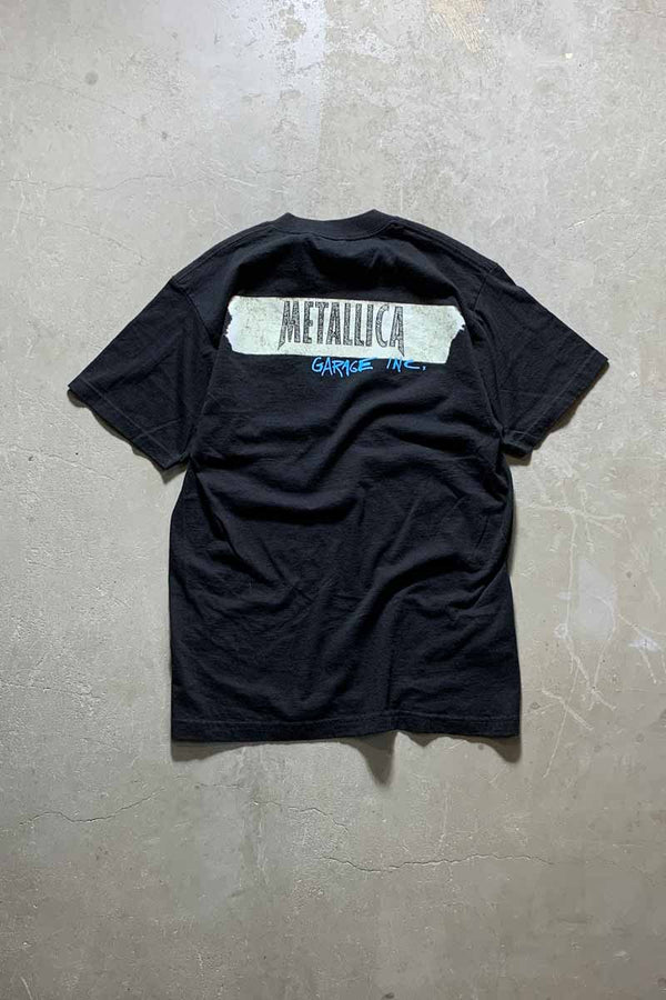 MADE IN MEXICO 98'S S/S METALLICA PRINT BAND T-SHIRT / BLACK [SIZE: L USED]