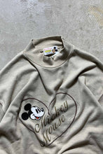 画像をギャラリービューアに読み込む, 90&#39;S L/S EMBROIDERY MOCK NECK T-SHIRT / BEIGE [SIZE: XL USED]
