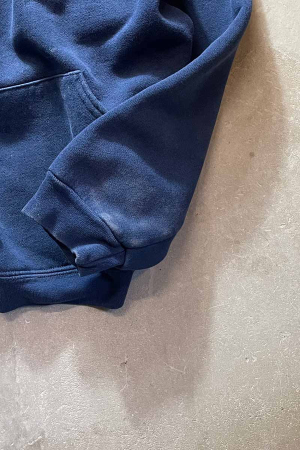 Y2K EARLY 00'S PULLOVER SWEAT HOODIE / NAVY [SIZE:M USED]