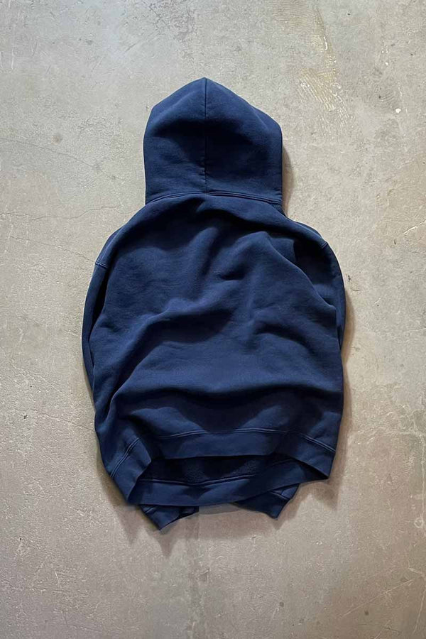 Y2K EARLY 00'S PULLOVER SWEAT HOODIE / NAVY [SIZE:M USED]