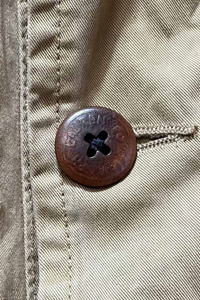 90'S HUNTING JACKET / BEIGE [SIZE: S USED]