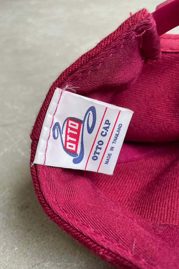 90'S ROLLING STONES 6 PANEL CAP / RED [ONE SIZE USED]