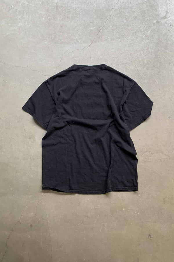 S/S I.D.ME.BITCH FORM PRINT MESSAGE T-SHIRT / BLACK [SIZE: L USED]