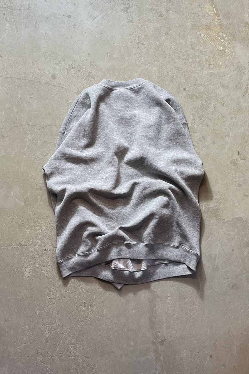 90'S ONE POINT SWEAT SHIRT / GREY [SIZE:L equivalent USED]