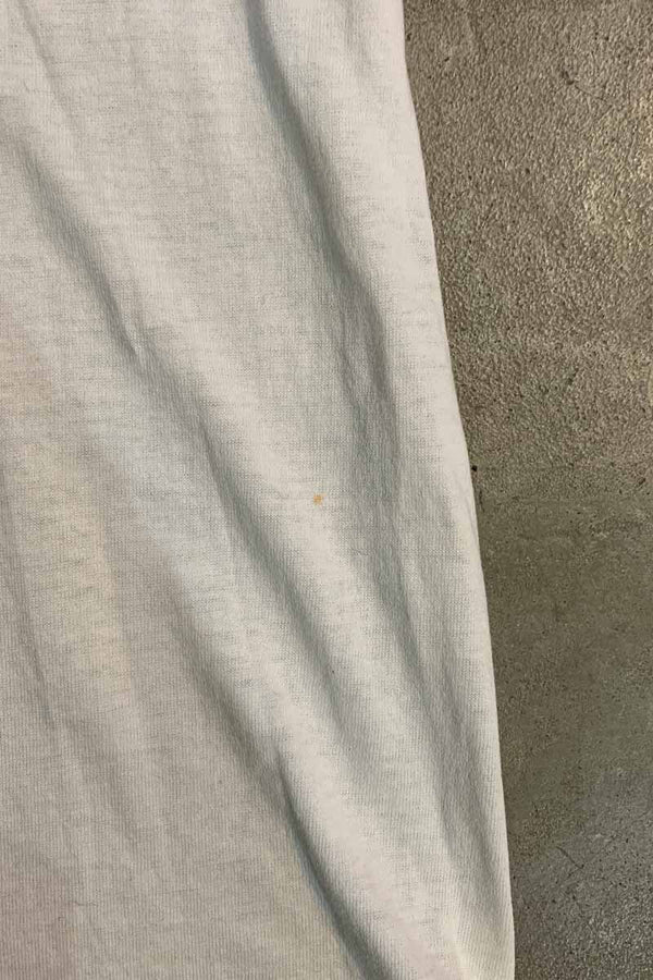 MADE IN USA 89'S S/S PAUL MCCARTNEY PRINT TOUR BAND T-SHIRT / WHITE [SIZE: L USED]