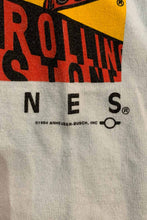 画像をギャラリービューアに読み込む, MADE IN USA 94&#39;S BUDWEISER ROLLING STONES PRINT BAND T-SHIRT / WHITE [SIZE: XL USED]
