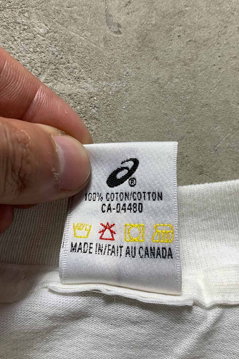MADE IN CANADA 99'S S/S NEW YORK MARATHON PRINT T-SHIRT / WHITE [SIZE: XL USED]